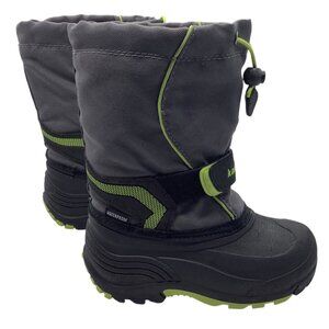 Kamik Boys Waterproof Snow Boots Size 11 Snowcoast WINTER Comfort Rated -40°F